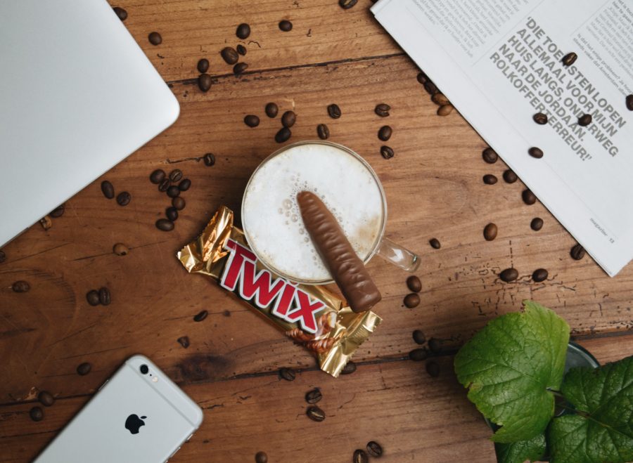 Home-made Twix