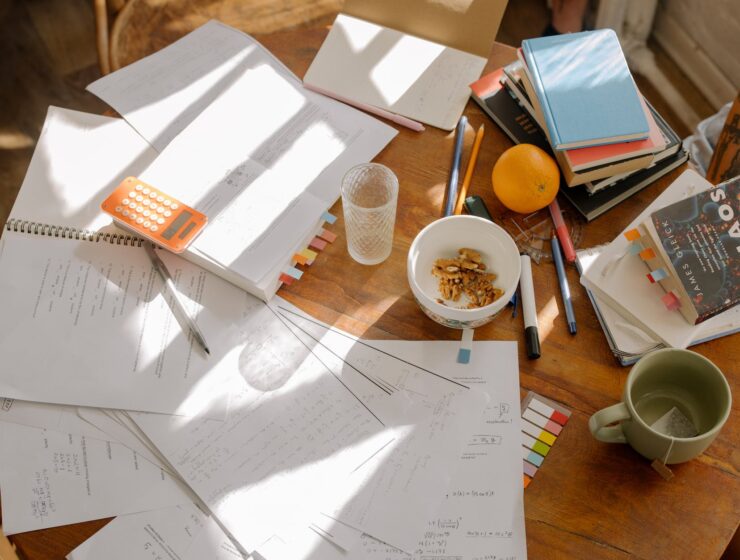 Nered u domu?, white ceramic mug on white paper