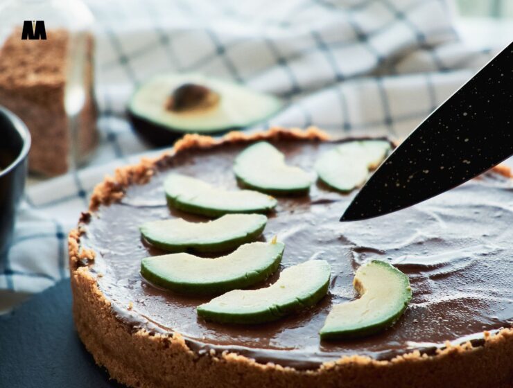 Čokoladna sirova torta s avokadom