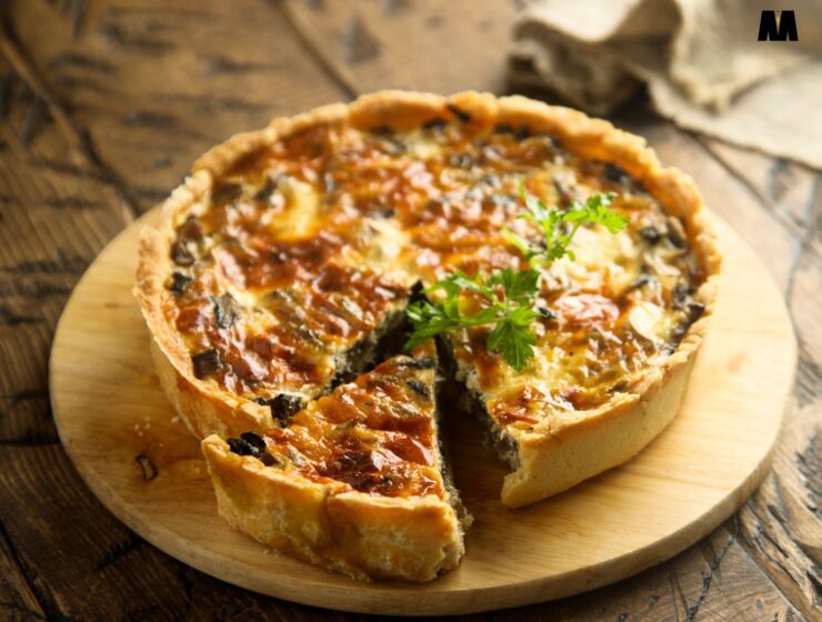 Quiche sa šampinjonima i piletinom