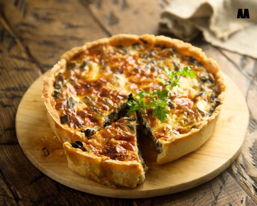 Quiche sa šampinjonima i piletinom