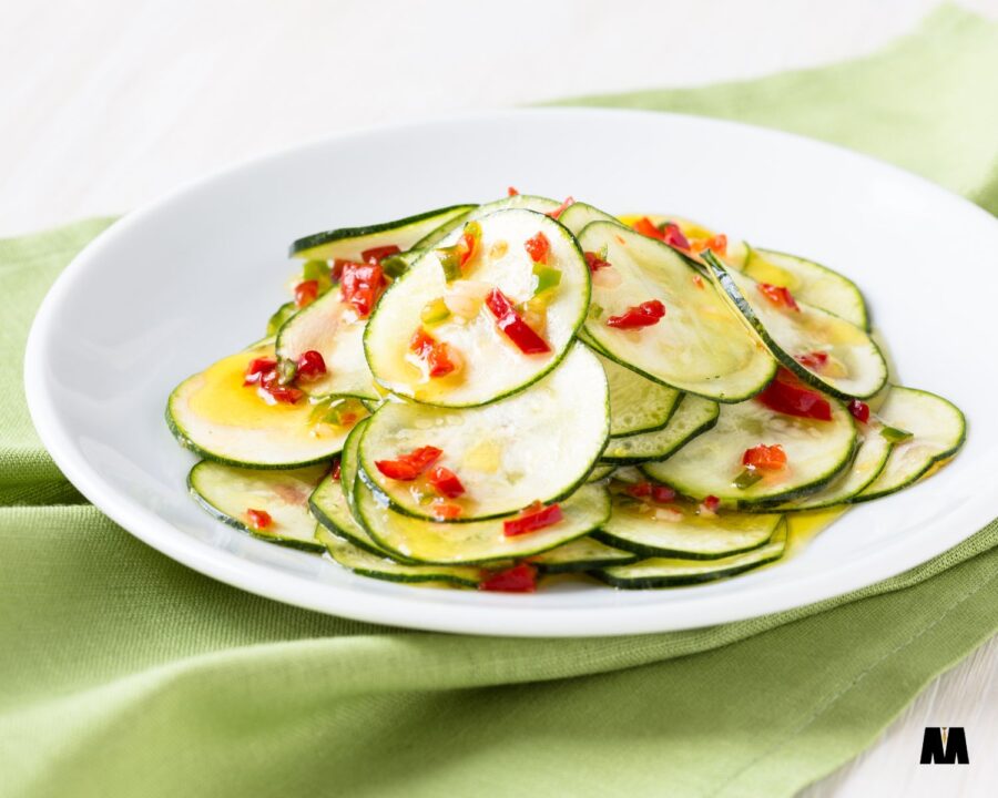 Salata od mariniranih tikvica