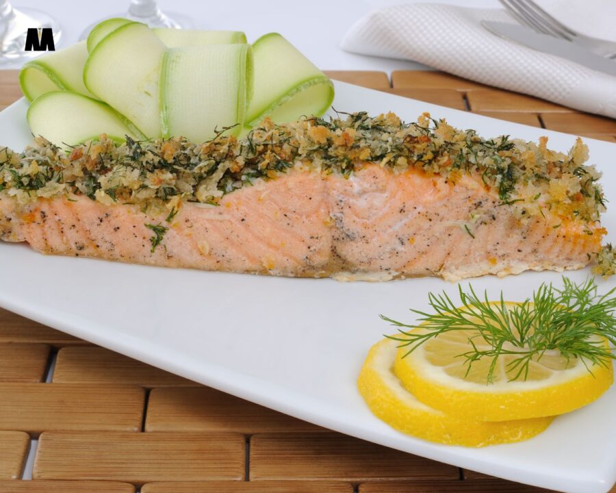 Losos s koricom od tikvica