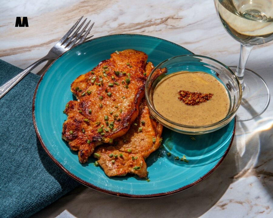 Svinjski kotleti u umaku od senfa