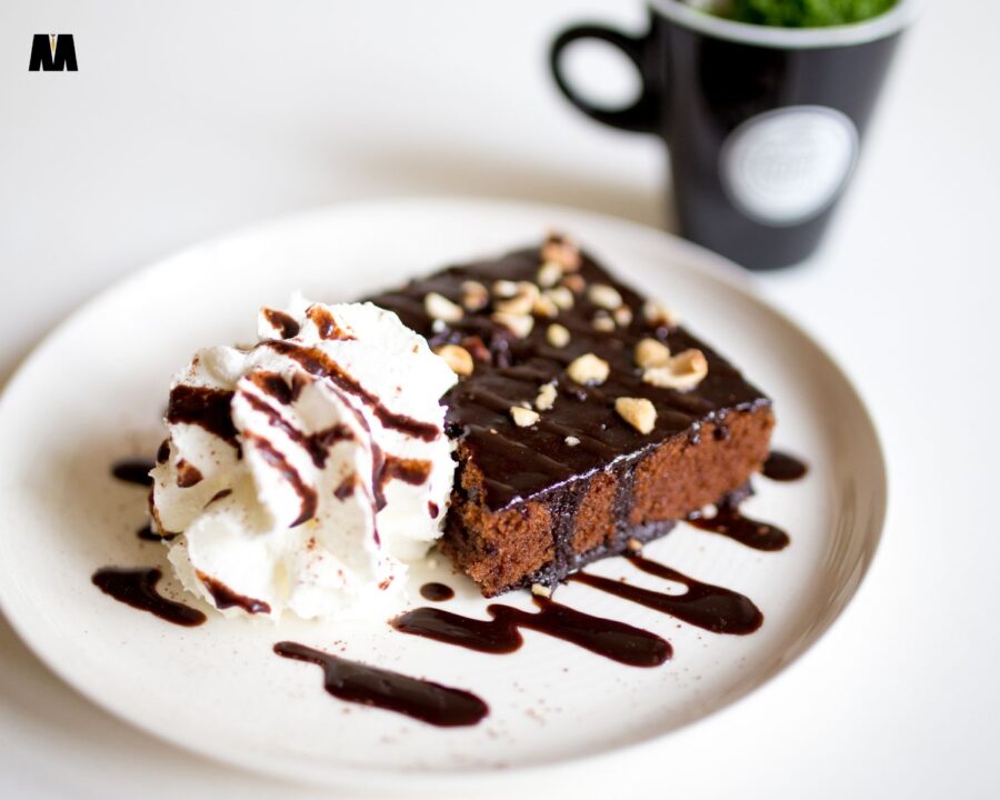 Brownie s glazurom od kave