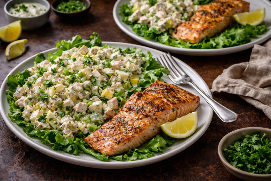 Hladna salata od piletine