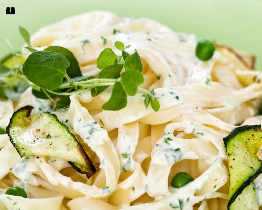 fettuccine s tikvicama