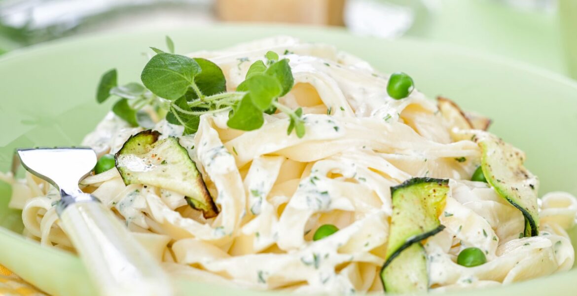 fettuccine s tikvicama