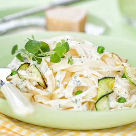 fettuccine s tikvicama