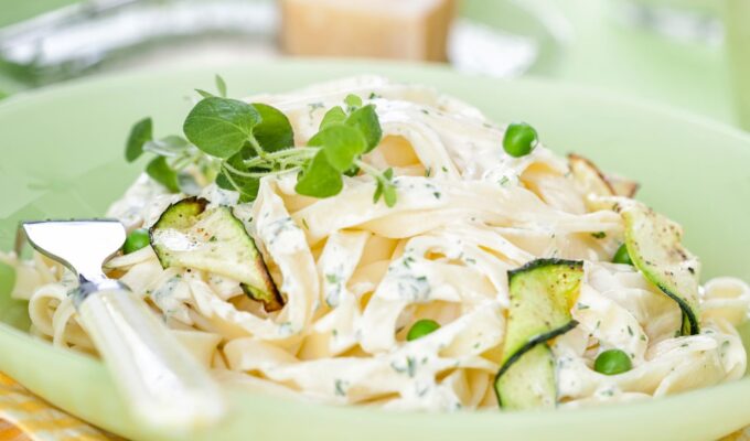 fettuccine s tikvicama