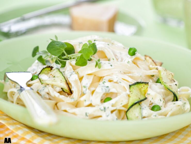 fettuccine s tikvicama